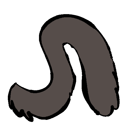 a brown cat tail